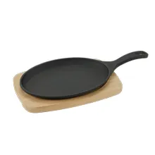 Cast Iron Oval Sizzler