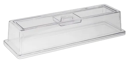 Rectangular GN 2/4 Polycarbonate Cover - 53 x 16.2cm