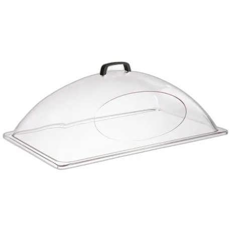 Transparent GN 1/1 Cover With Cut Out - 33.5 x 54cm