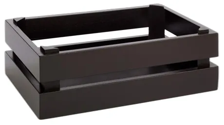 Superbox Buffet Box GN 1/4 Acacia Wood (Dark Wood) - 29 x 18.5cm x 10.5cm