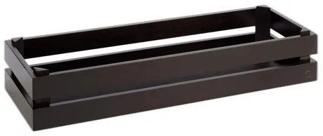 Superbox Buffet Box GN 2/4 Acacia Wood (Dark Wood) - 55.5 x 35cm x 10.5cm