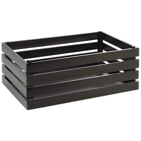 Superbox Buffet Box GN 1/1 Acacia Wood (Dark Wood) - 55.5 x 35cm x 20cm