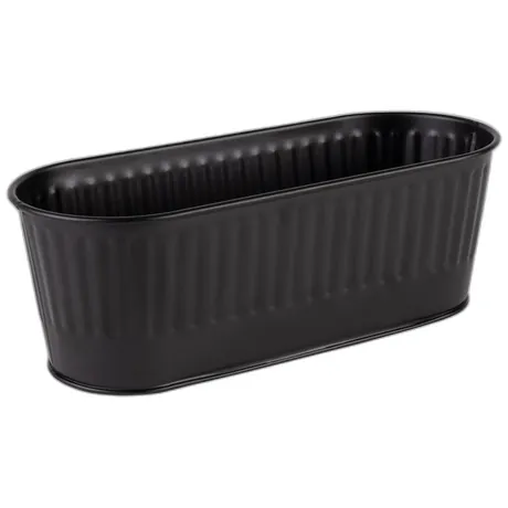 Utensilo Black Cutlery Tray/ Basket - 29.5 x 12cm