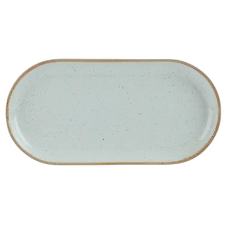 Stone Narrow Oval Plate