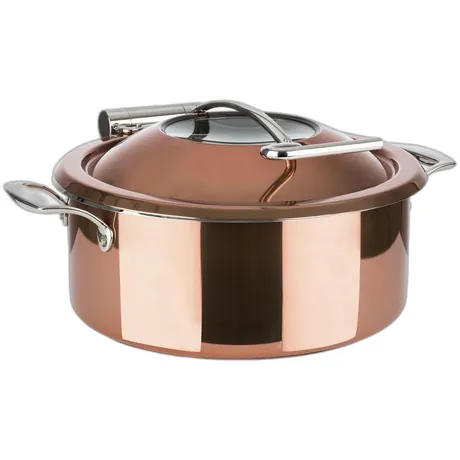 4 Piece Copper Chafing Dish Set - 4l