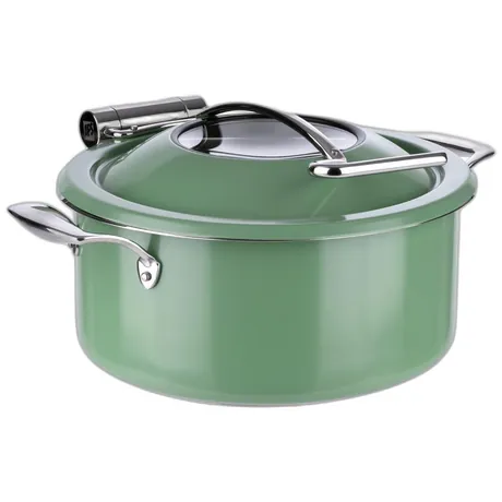 4 Piece Green Chafing Dish Set - 4l