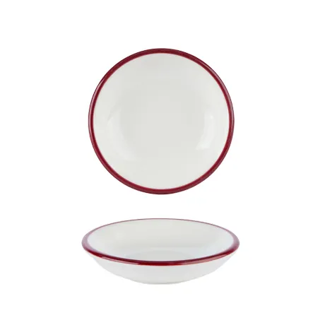 Modest Maroon Butter Dip Bowl