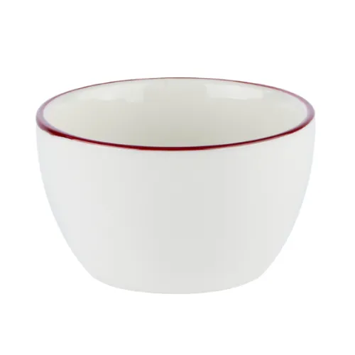 Modest Maroon Sugar Bowl