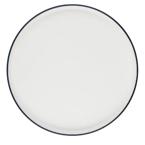 Modest Navy Signature Plate