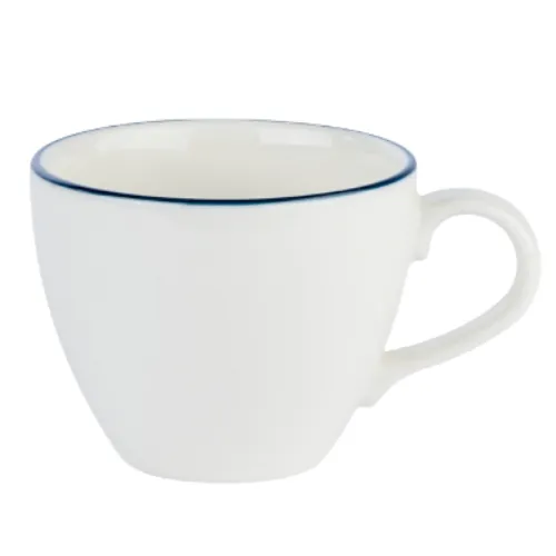 Modest Navy Tea Cup