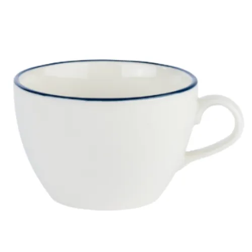 Modest Navy Cappuccino Cup