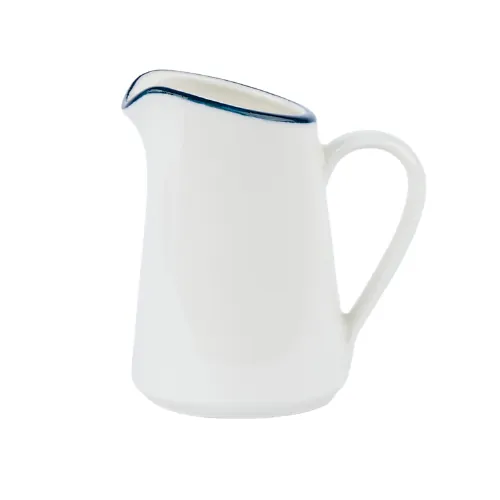 Modest Navy Handled Jug