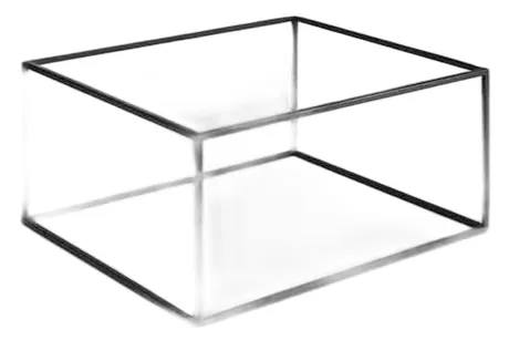 Metal Buffet Stand Frame for GN 1/2, GN 1/4 - 32.5 x 26.5cm