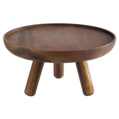 Acacia Wood Buffet Stand - 20cm x 10.5cm