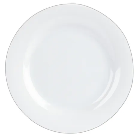 Porcelite Banquet Wide Rim Plate