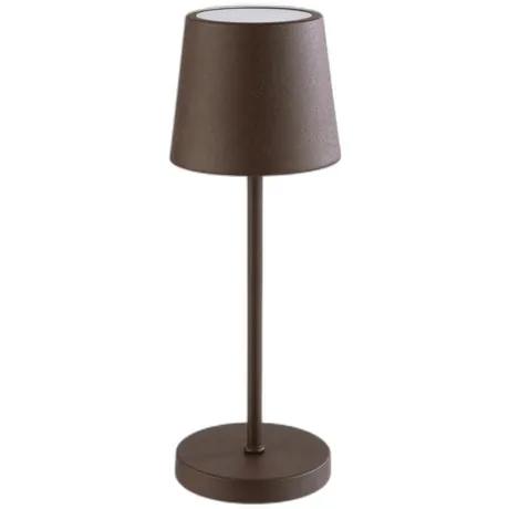 Mini Merle Brown Table Lamp - 9cm