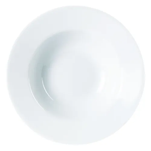 Porcelite Winged Pasta Plate