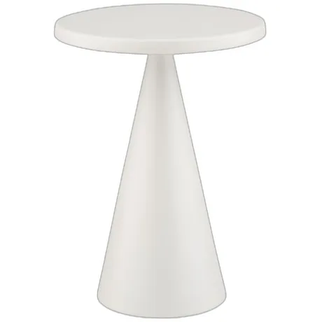 Cone White Table Lamp - 13cm