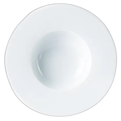 Porcelite Wide Rim Pasta Plate