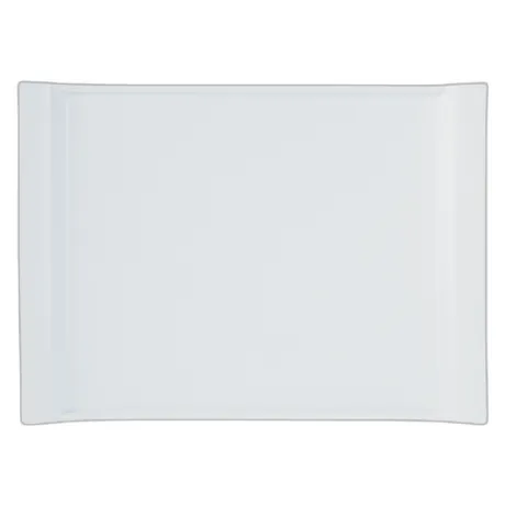 Porcelite Handled Rectangular Platter - 28 x 20cm / 11" x