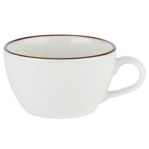 Modest Brown Cappuccino Cup
