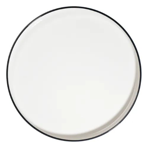 Modest Black Signature Plate
