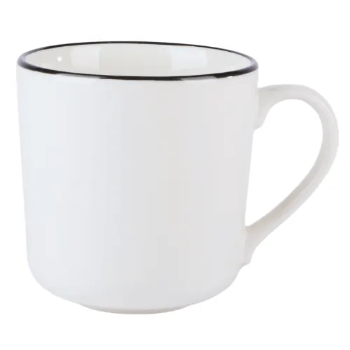Modest Black Mug