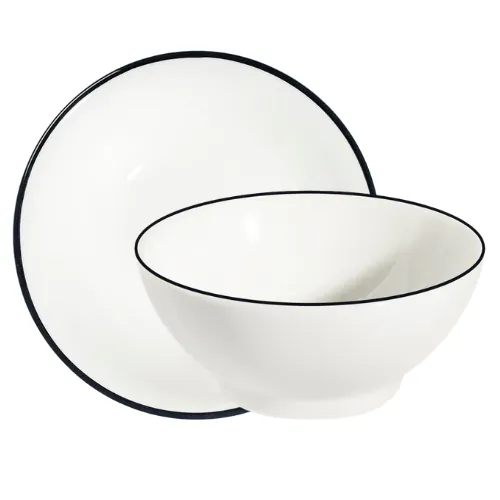 Modest Black Footed Bowl