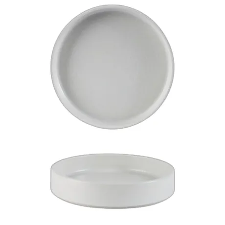 Ivory Deep Walled Plate