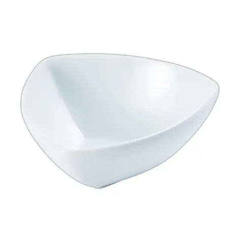 Porcelite Triangular Bowl - 12.5cm / 5"