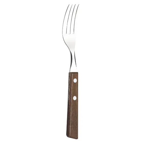 Medium Table Fork Natural Wood Dozen
