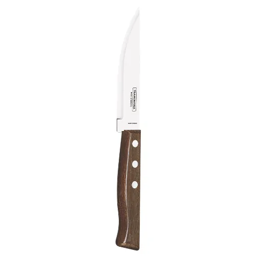 Jumbo Steak Knife (Point Tip) Natural Wood Dozen