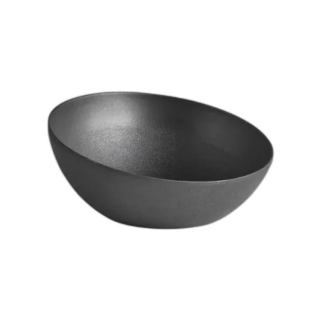 Frostfire Black Bowl - 32.5cm
