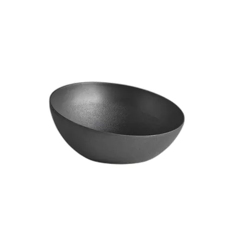 Frostfire Black Bowl - 26.5cm