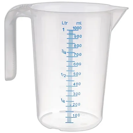 Stackable Polypropylene Measuring Cup - 1000ml