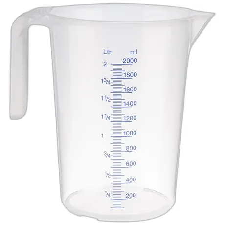 Stackable Polypropylene Measuring Cup - 2000ml