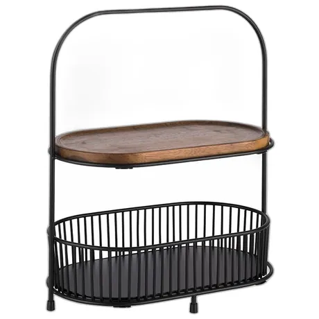 2-Tier Buffet Display Stand, Complete with 5 Pieces