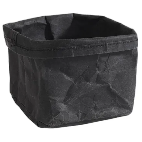 Square Beige Bread Basket - 11.5 x 12cm
