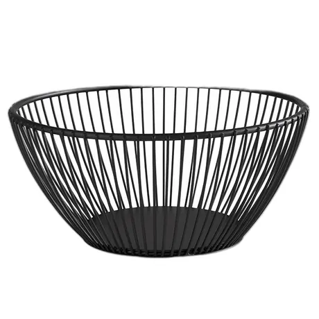 Svart Black Basket - 17.5 x 17.5cm