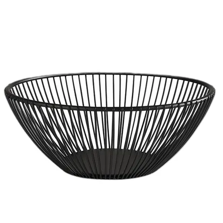 Svart Black Basket - 20 x 20cm