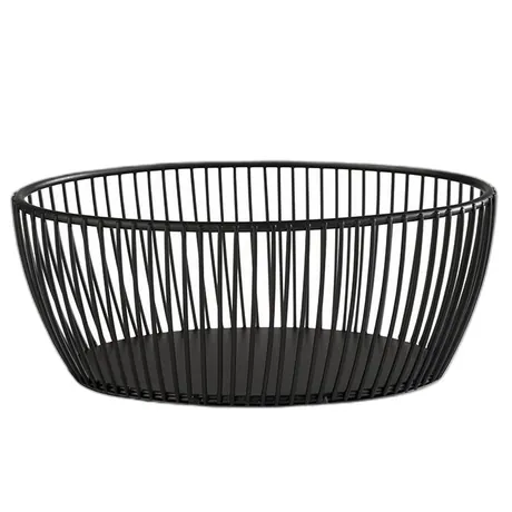 Svart Black Basket - 15 x 20cm