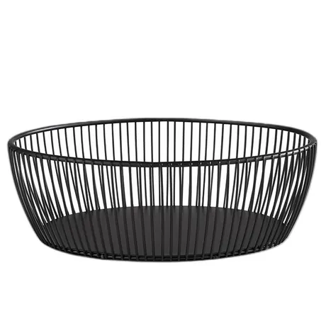 Svart Black Basket - 19 x 24cm
