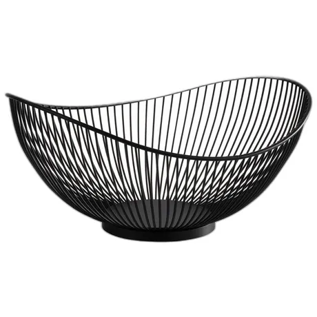 Svart Black Basket - 29.5 x 25.2cm