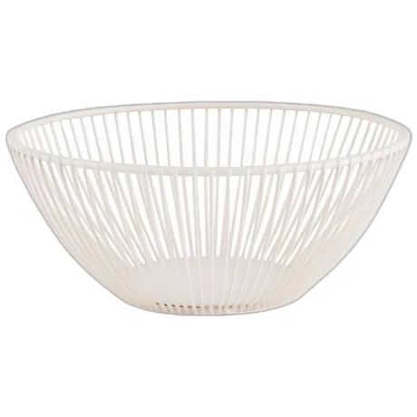Svart White Basket - 20 x 20cm