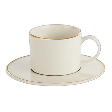 Line Gold Band Stacking Cup