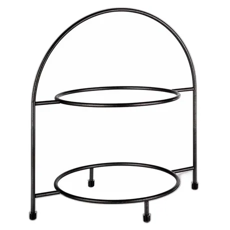 2 Tier Metal Serving Stand