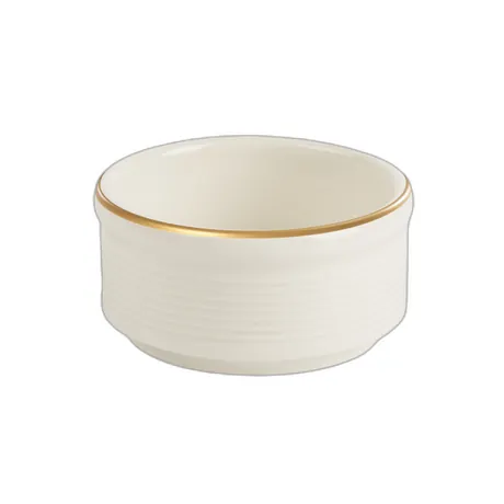 Line Gold Band Jam Pot