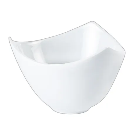 Porcelite Triangular Bowl - 16 x 10.5cm / 6.5" x 4.25"