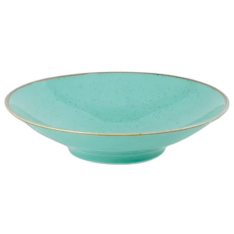 Sea Spray Footed Bowl