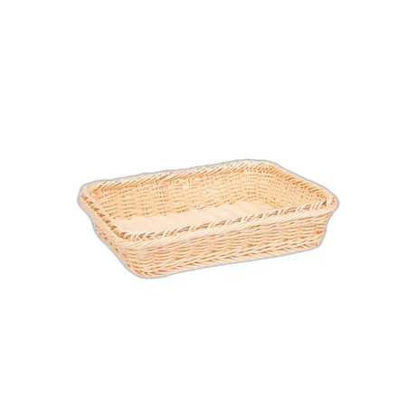GN 1/1 Bread / Buffet Basket Light Brown - 33.5 x 27.5 x 7cm